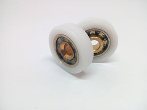 Cuscinetti per box doccia 25 CG Liscio - Kit 2 pezzi