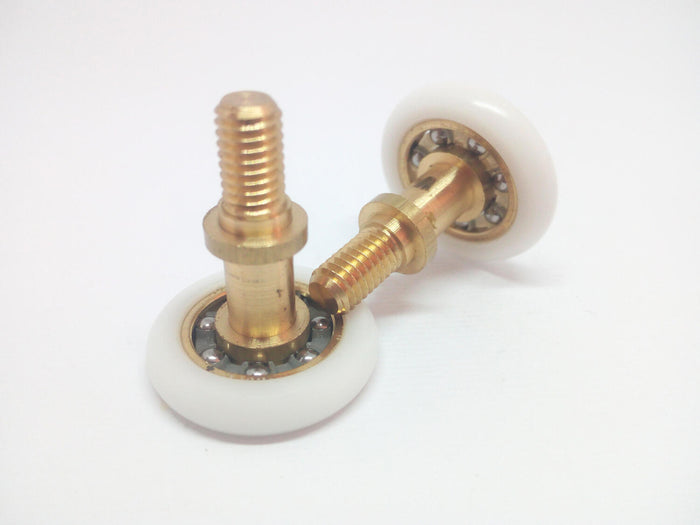 Cuscinetti per box doccia 25 F M6 - Kit 2 pezzi