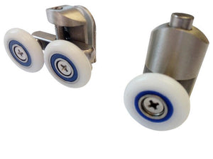 RC87 - 24x6 - Coppia Supporti in metallo satinato