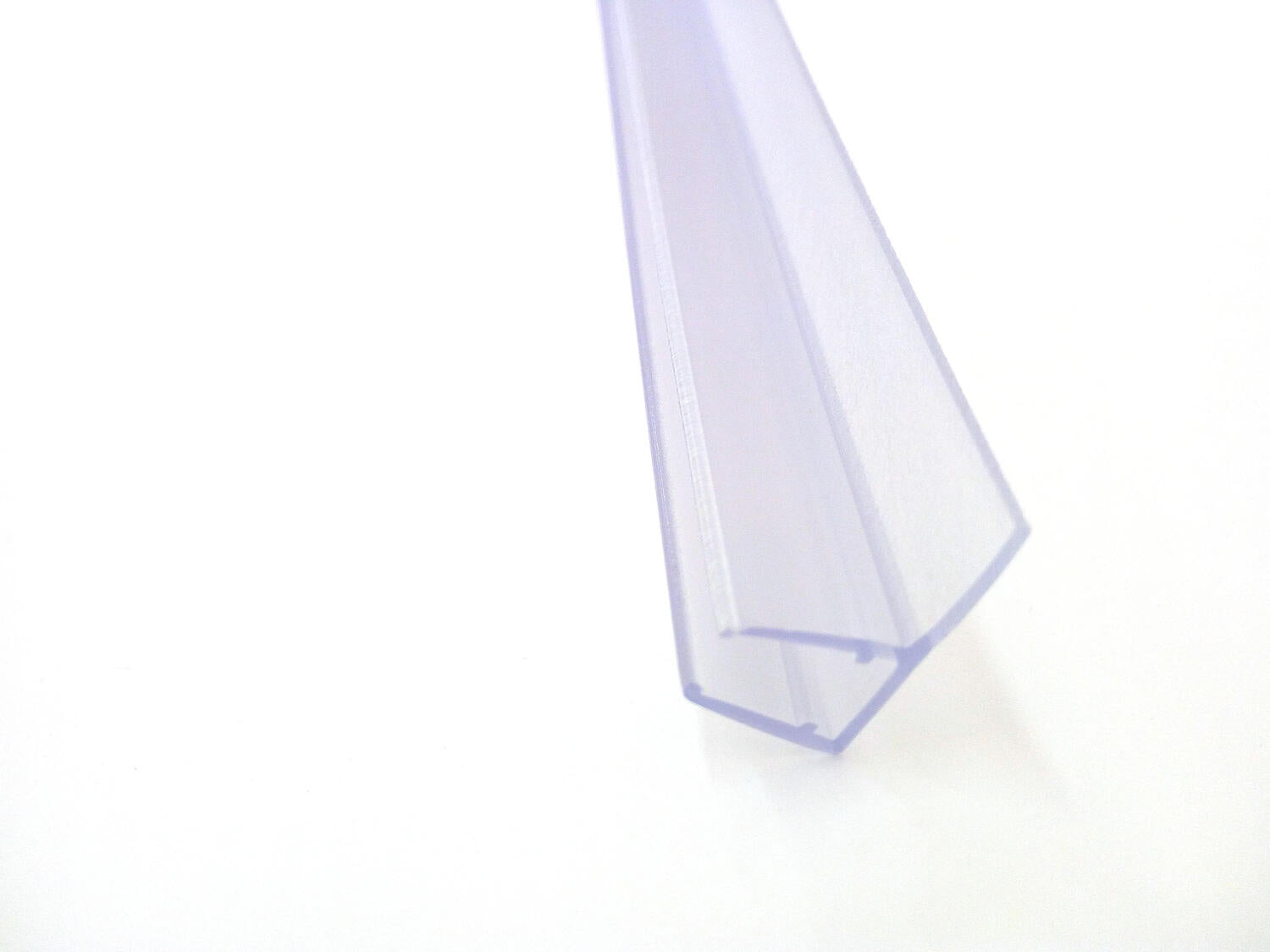 Profilo di guarnizione per box doccia F3  vetro 6/8  baffo 10