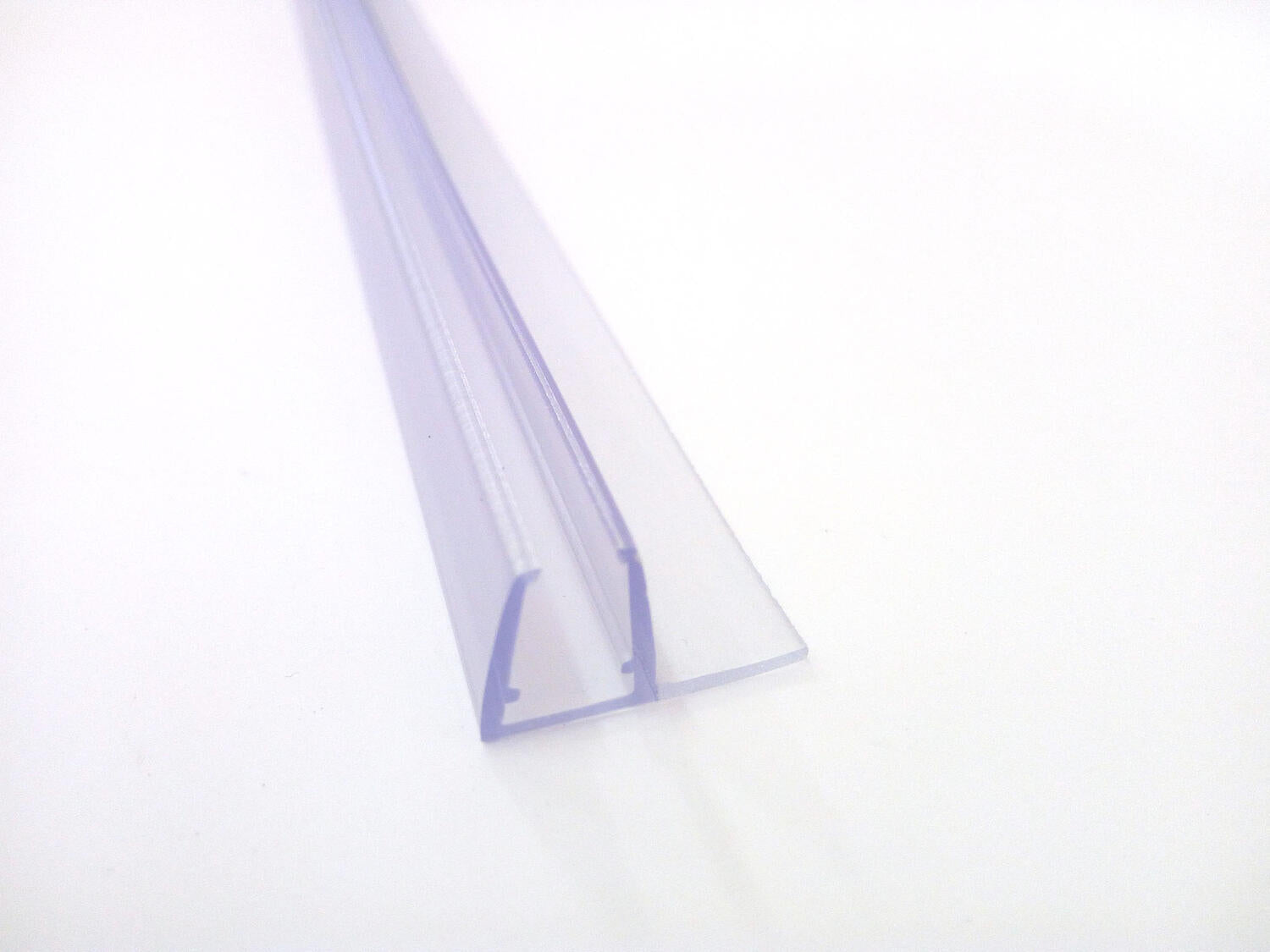 Profilo di guarnizione per box doccia F3  vetro 6/8  baffo 10