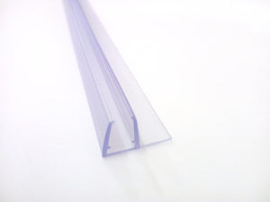 Profilo di guarnizione per box doccia F3  vetro 6/8  baffo 10