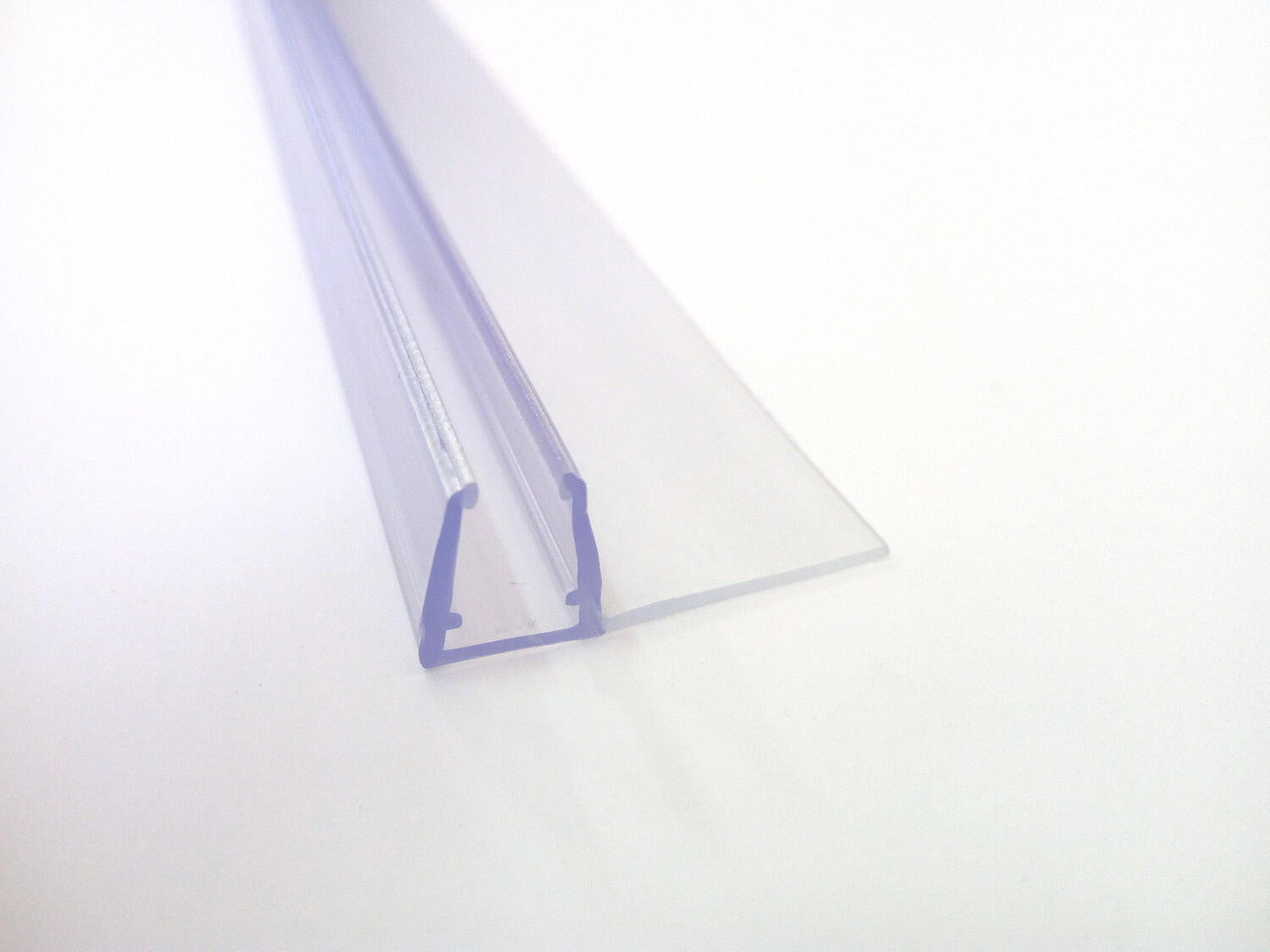 Profilo di guarnizione per box doccia F3  vetro 6/8  baffo 20