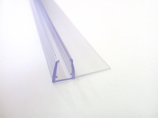Profilo di guarnizione per box doccia F3  vetro 6/8  baffo 20