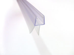 Profilo di guarnizione per box doccia G3 vetro 8/10 baffo 14