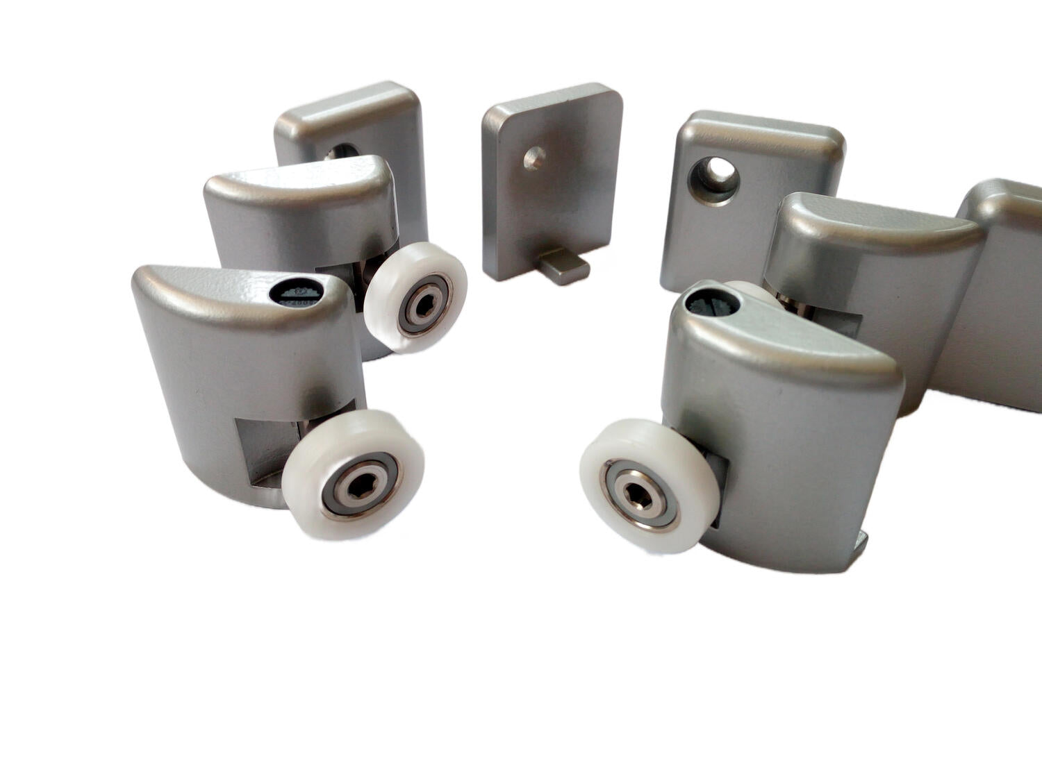 R700/22 Gruppo Scorrimento Grigio - Kit 4 pz