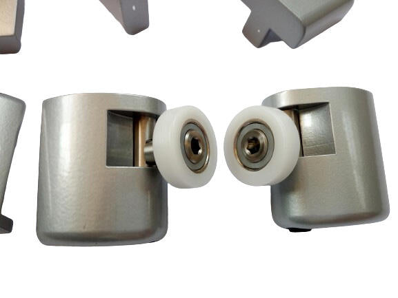 R700/22 Gruppo Scorrimento Grigio - Kit 4 pz