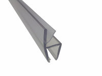 Profileo di guardnizion laterale con aletta rigida Vetro 6/8 mm PG160