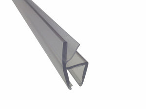 Profileo di guardnizion laterale con aletta rigida Vetro 6/8 mm PG160