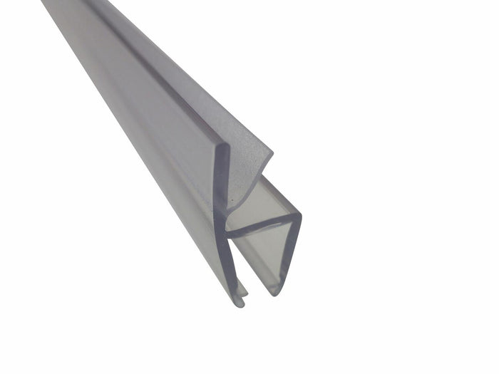 Profileo di guardnizion laterale con aletta rigida Vetro 6/8 mm PG160