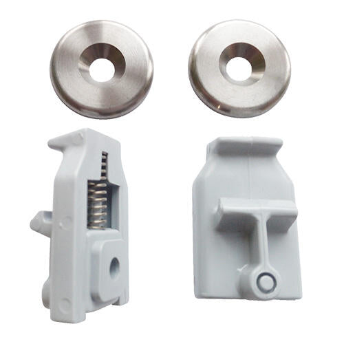 R500/08 Ricambio Ganci Box Doccia TDA Serie DADO  Kit 2 pz