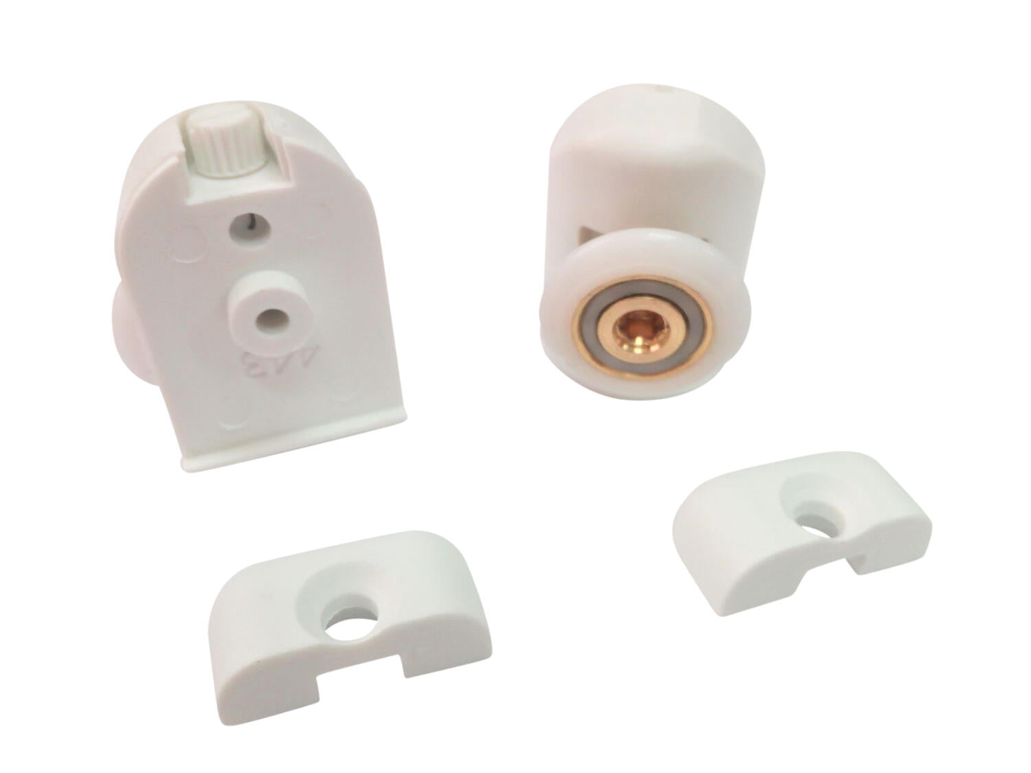 Scorrimento per box doccia Samo Bianco RIC 897  Kit 2 pezzi R700/12 