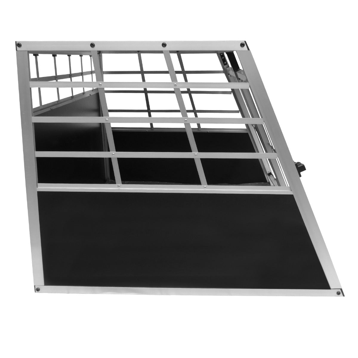 Gabbia Doppia per Trasporto Cani e Animali per Bauli Macchine Autovetture - Grande