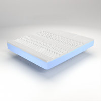 Materasso Una Piazza e Mezza 120x195, alto 22 cm - Memory Foam, Rivestimento Aloe Vera, Traspirante | Top H22