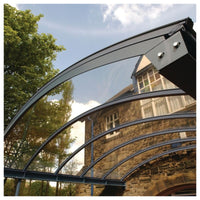 Lastra Policarbonato Compatto 3 mm Trasparente Protezione UV 300X600 mm