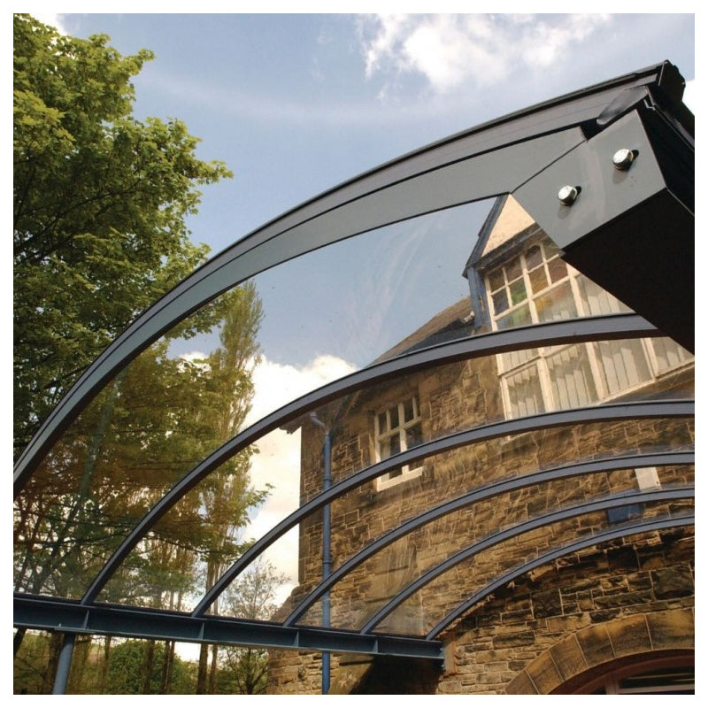 Lastra Policarbonato Compatto 5 mm Trasparente Protezione UV 300X500 mm