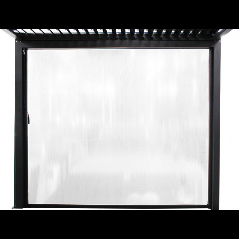 LATERALE PER LATO DA 3 M PERGOLA BIOCLIMATICA PVC