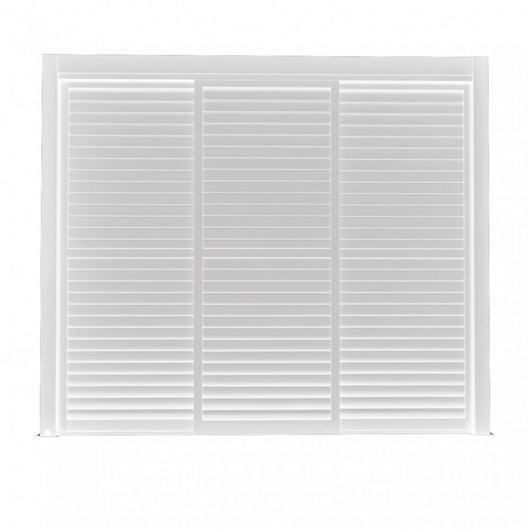 LATERALE SCORREVOLE CON LAMELLE PER LATO DA 3 M PERGOLA BIOCLIMATICA