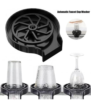 Lavabicchieri Automatico A Pressione Lava Bicchieri Fissaggio Su Lavello Cucina         