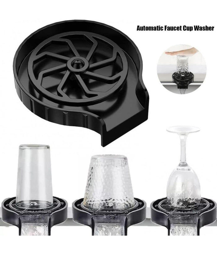 Lavabicchieri Automatico A Pressione Lava Bicchieri Fissaggio Su Lavello Cucina         