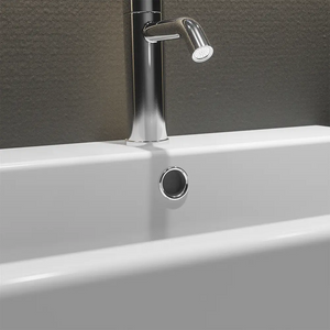Lavabo da appoggio rettangolare con troppopieno 53x41x15 cm Bianco