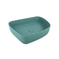 Lavabo da appoggio tondo 55,5x44x14 carta da zucchero | Persico