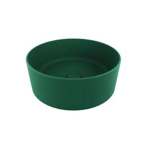 Lavabo da appoggio tondo 37,5x37,5x13,5 verde | Tirreno