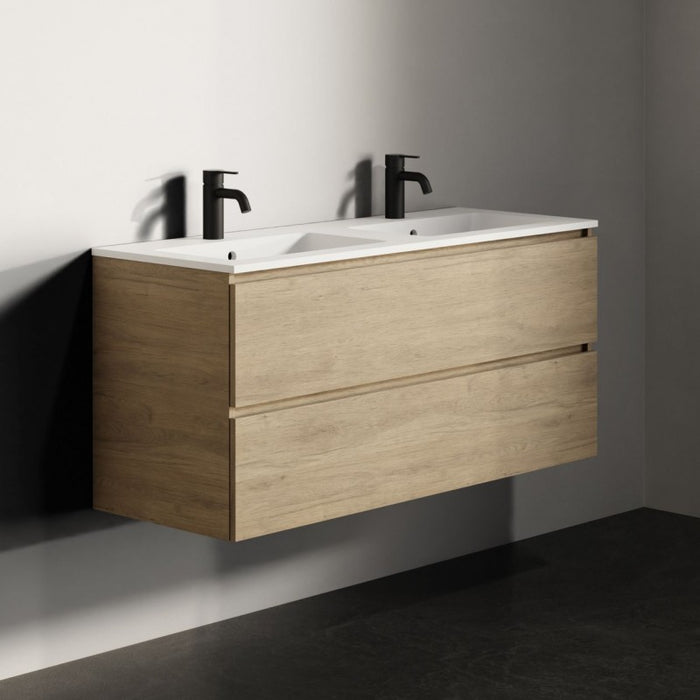 Lavabo doppio SPRING DEW RIHO 120x46 x1,5 cm in marmo
