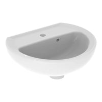 Lavabo sospeso 40 cm Geberit in ceramica lucida  Colibrì