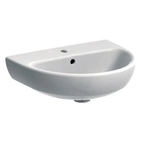Lavabo sospeso Geberit 55 cm in ceramica bianco  Selnova
