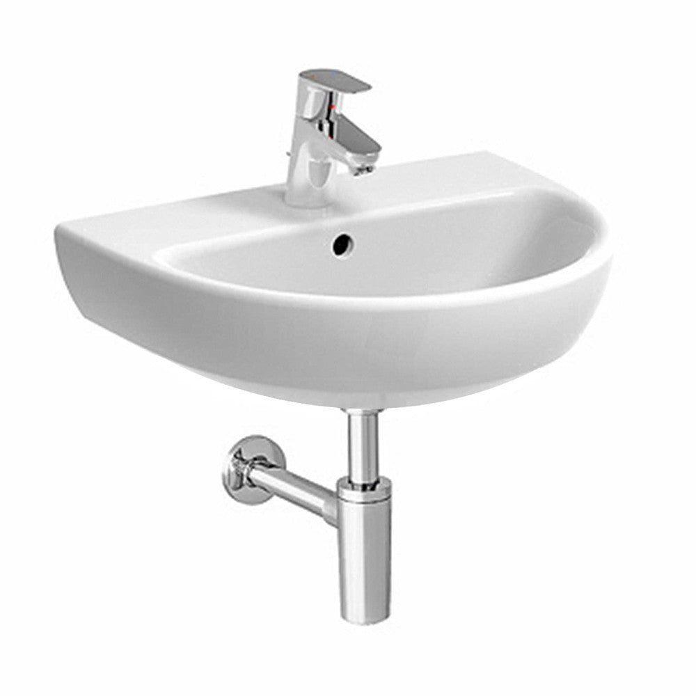 Lavabo sospeso Geberit 60 cm in ceramica bianco  Selnova