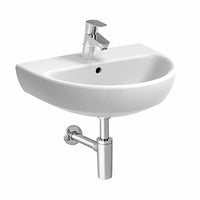 Lavabo sospeso Geberit 60 cm in ceramica bianco  Selnova