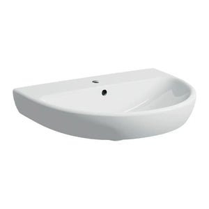 Lavabo sospeso Geberit 65 cm in ceramica bianco  Selnova
