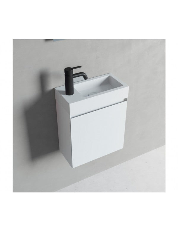 SPRING VOW RIHO lavabo 40x20x8 cm in marmo composito