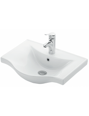 Lavabo sospeso BASIC rettangolare 55x45x17,5 cm