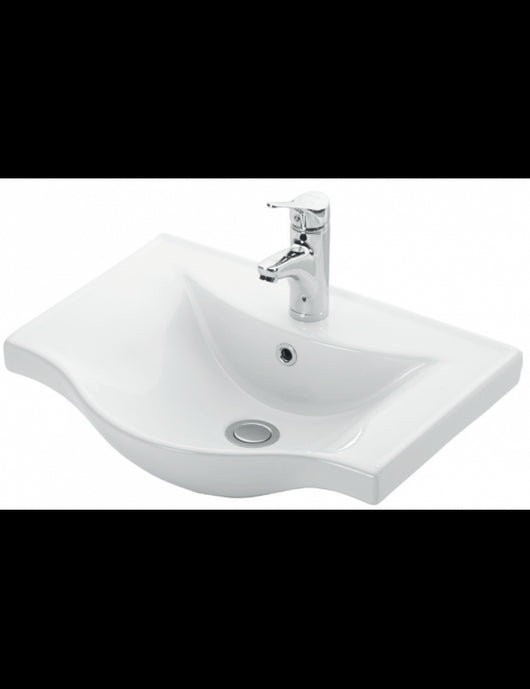 Lavabo sospeso BASIC rettangolare 55x45x17,5 cm
