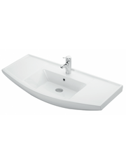 BIANNA lavabo sospeso rettangolare 101x50x18,5 cm