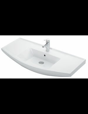 BIANNA lavabo sospeso rettangolare 101x50x18,5 cm