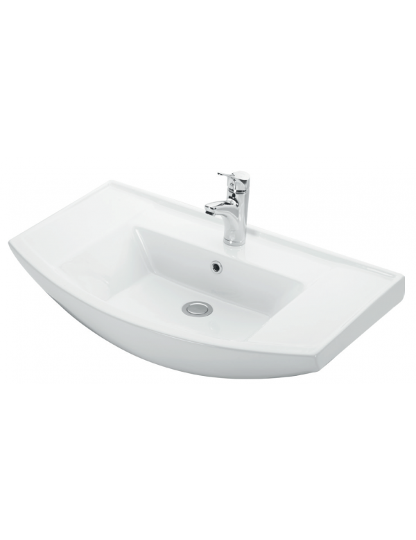 BIANNA lavabo sospeso rettangolare 65x50x18,5 cm