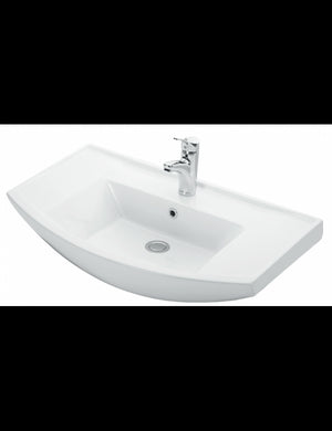 BIANNA lavabo sospeso rettangolare 65x50x18,5 cm