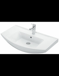 Lavabo sospeso rettangolare BIANNA 80x50x18,5 cm