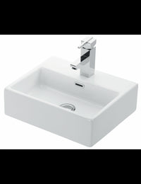 DAPHNE lavabo sospeso rettangolare 33x28x11,5 cm