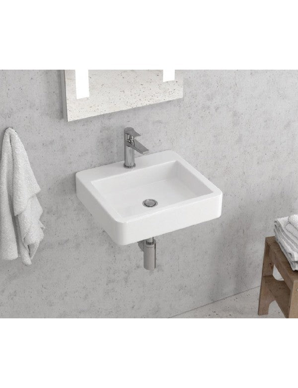 Lavabo sospeso MINI 45x42x10 cm