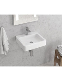Lavabo sospeso MINI 45x42x10 cm
