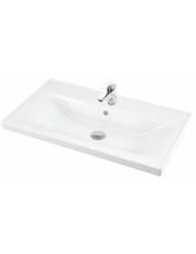 SAVA lavabo rettangolare sospeso 100x46x16,5 cm