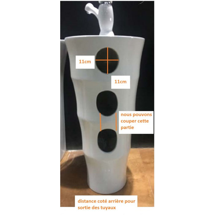 HOTEL pattumiera doccia in acciaio lucido / 5L