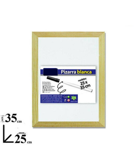 Lavagna Bianca Dimensioni 25 X 35 Cm Lavagnetta Ideale Per Casa Ufficio Scuola         