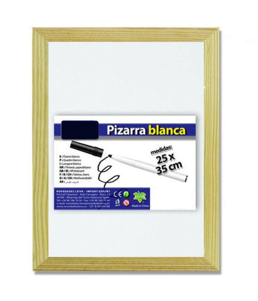 Lavagna Bianca Dimensioni 25 X 35 Cm Lavagnetta Ideale Per Casa Ufficio Scuola         