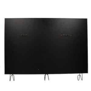 Lavagna con appendino legno 3 posti e gessetto cm 60x40/47x8