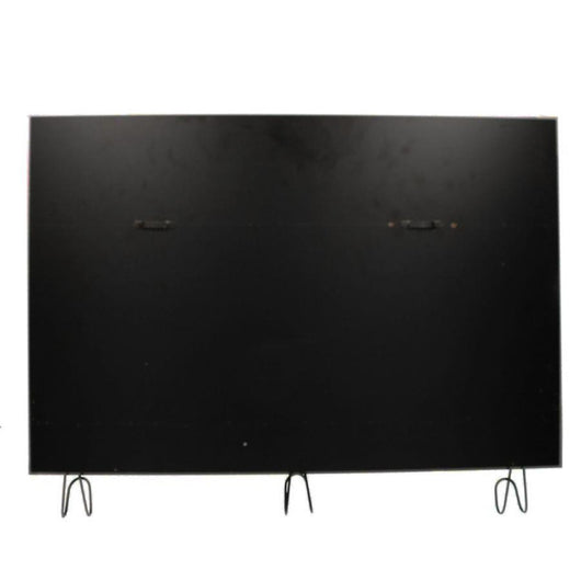 Lavagna con appendino legno 3 posti e gessetto cm 60x40/47x8